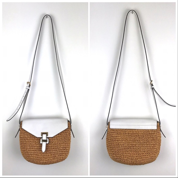 michael kors raffia bag